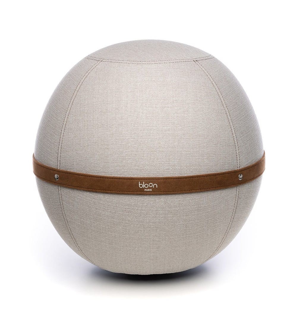 Bloon Original Avorio - Sedia ergonomica Bloon Paris palla da seduta pouf gonfiabile