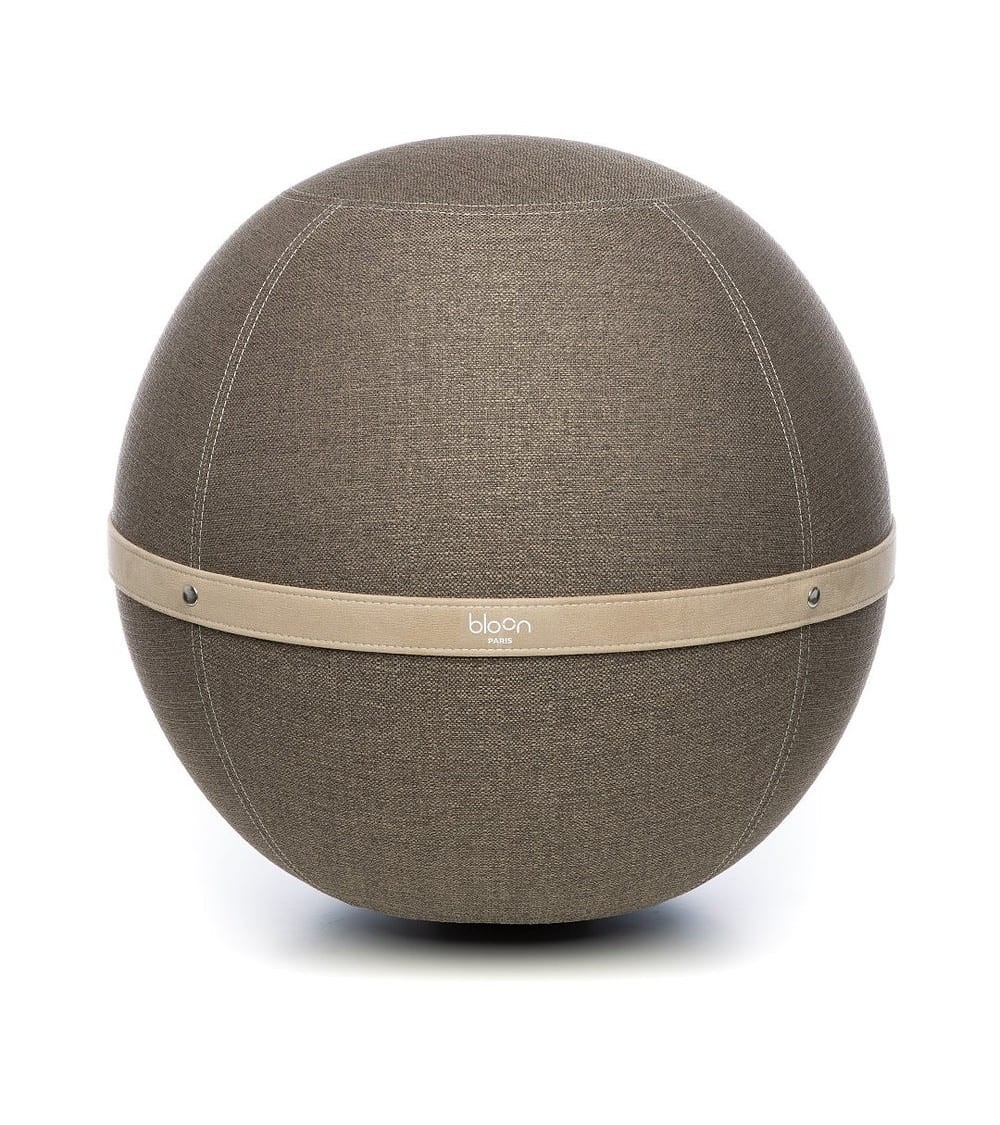 Bloon Original Taupe - Sedia ergonomica Bloon Paris palla da seduta pouf gonfiabile