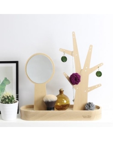 Eden - Makeup Mirror and jewellery tree Reine Mère decorative mirrors online designer bathroom