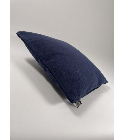 Maison d'être - Marineblau Kissenbezug Serax zierkissen sofa deko kissen kaufen dekokissen sofakissen