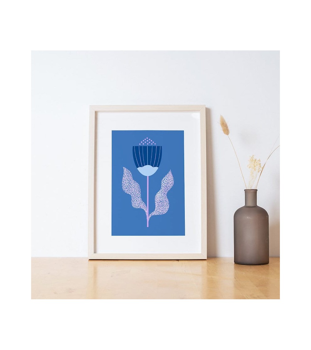 Abstrakte Scandi-Blume 1 - Poster Melissa Donne Studio online bestellen shop store kunstdrucke kaufen wandposter artposter ku...