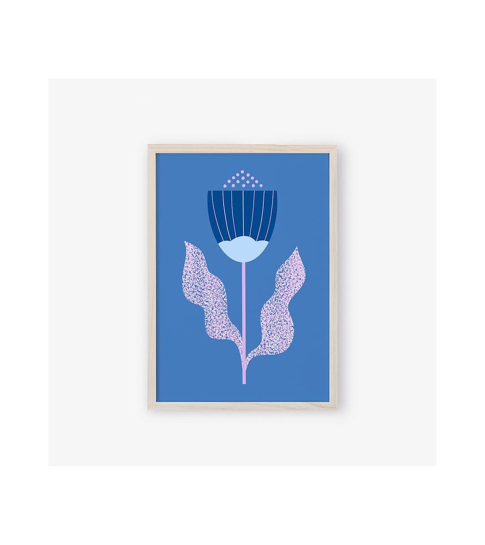 Fiore astratto Scandi 1 - Poster da parete Melissa Donne Studio decorativi per pareti