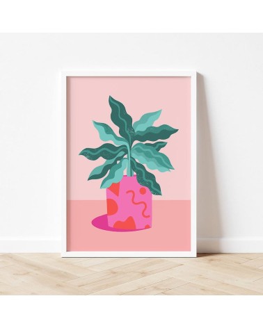 Poster - Plante abstraite Melissa Donne Studio mural affiche posters muraux design deco salon cuisine chambre enfant