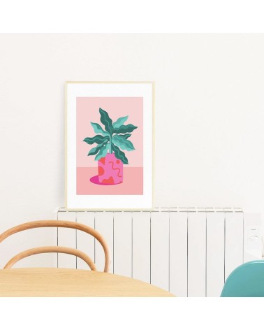 Poster - Abstrakte Pflanze Melissa Donne Studio online bestellen shop store kunstdrucke kaufen wandposter artposter kunstpost...
