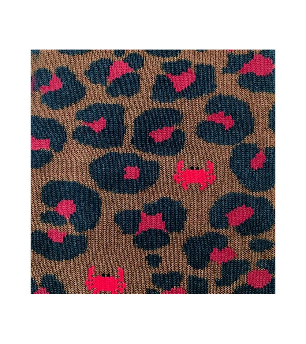 Socks - Leopardo SomosOcéano funny crazy cute cool best pop socks for women men