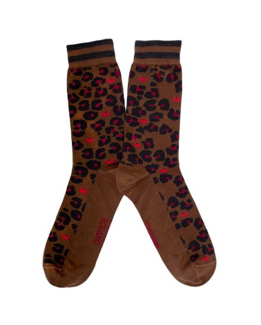 Socken - Leopardo SomosOcéano socke kuschelsocken für damen lustig herren farbige coole socken