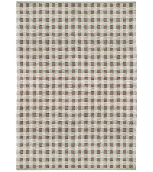 Tapis Vinyle - POPPY Vert Brita Sweden tapis scandinave en vinyle lavable en machine de cuisine exterieur salon couloir