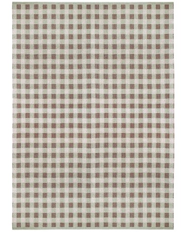 Vinyl Teppich - POPPY Grün Brita Sweden küchenteppich küchenläufer waschbar waschbarer outdoor teppich Teppichläufer balkon