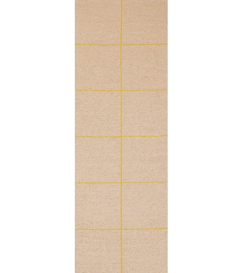 Vinyl Rug - RUTH Sulphur Brita Sweden cool vinyl rugs runner for kitchen washable outdoor rugs