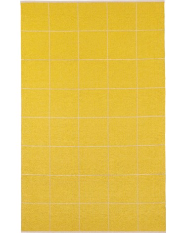 Vinyl Teppich - RUTH Sulphur Brita Sweden küchenteppich küchenläufer waschbar waschbarer outdoor teppich Teppichläufer balkon