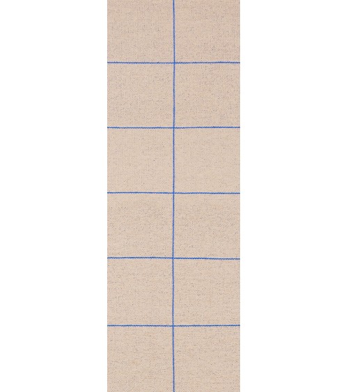 Vinyl Teppich - RUTH Cobalt Brita Sweden küchenteppich küchenläufer waschbar waschbarer outdoor teppich Teppichläufer balkon