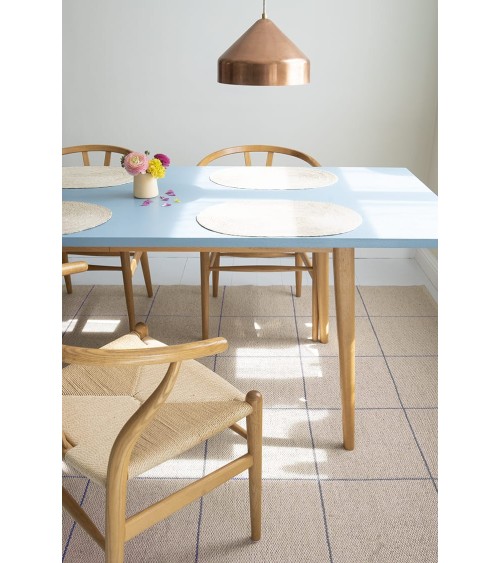 Tappeto in vinile - RUTH Cobalt Brita Sweden passatoia tappeti da cucina lavabile in lavatrice per esterno