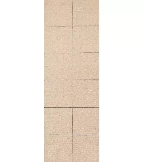 Tapis Vinyle - RUTH Stone Brita Sweden tapis scandinave en vinyle lavable en machine de cuisine exterieur salon couloir