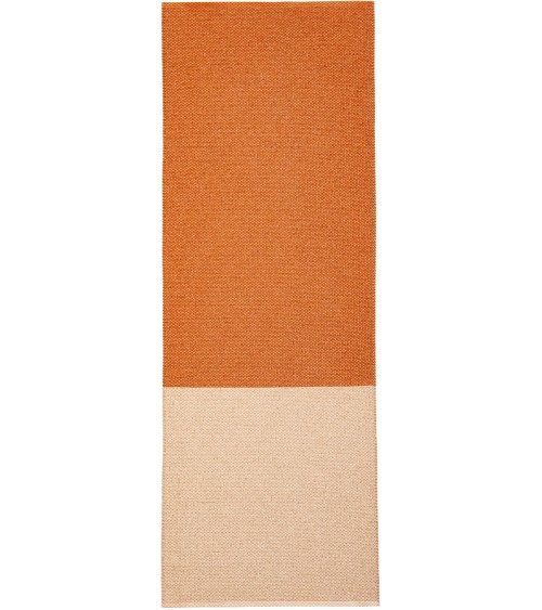 Vinyl Teppich - MOOR Cream Brita Sweden küchenteppich küchenläufer waschbar waschbarer outdoor teppich Teppichläufer balkon