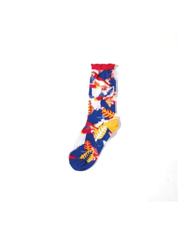 Sheer Socks - Parrot - Red Paperself funny crazy cute cool best pop socks for women men