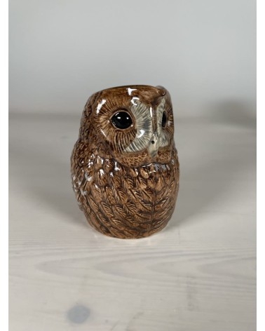 Small milk jug - Tawny Owl Quail Ceramics small pitcher coffee mini milk jugs