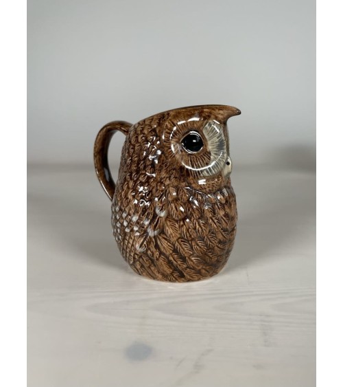 Petit pot à lait - Chouette hulotte Quail Ceramics petit deco pichet carafe a lait