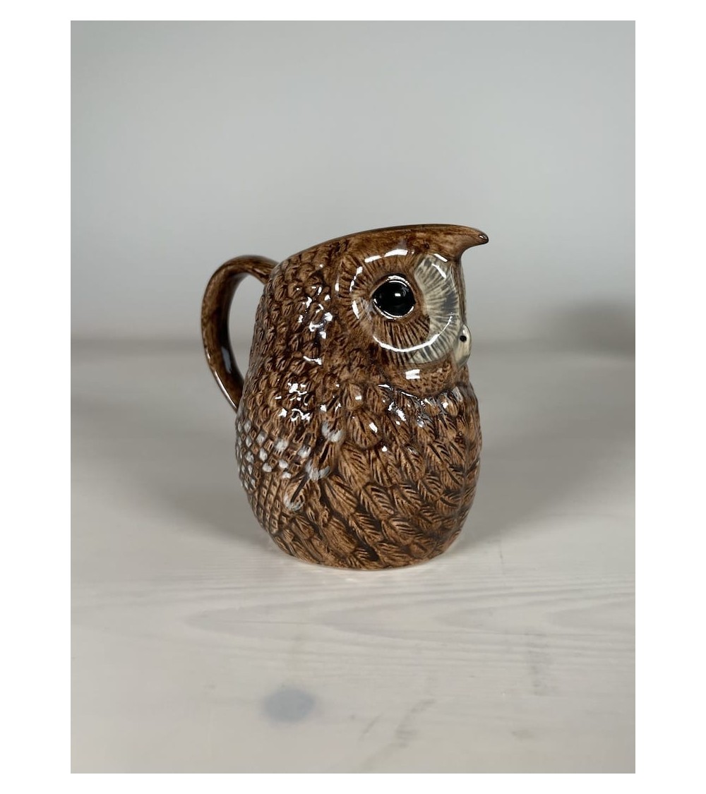 Small milk jug - Tawny Owl Quail Ceramics small pitcher coffee mini milk jugs