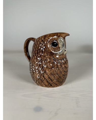 Small milk jug - Tawny Owl Quail Ceramics small pitcher coffee mini milk jugs