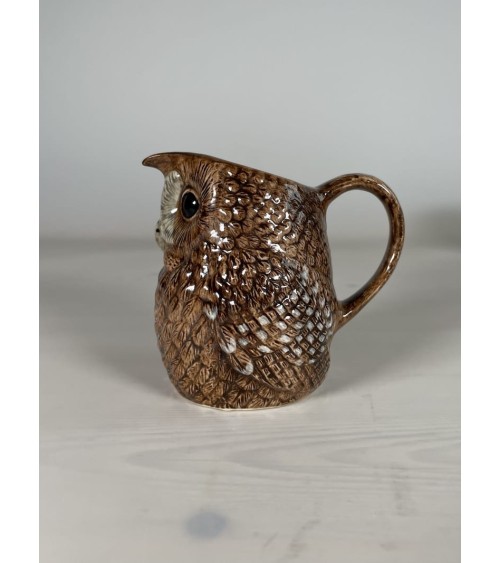 Small milk jug - Tawny Owl Quail Ceramics small pitcher coffee mini milk jugs