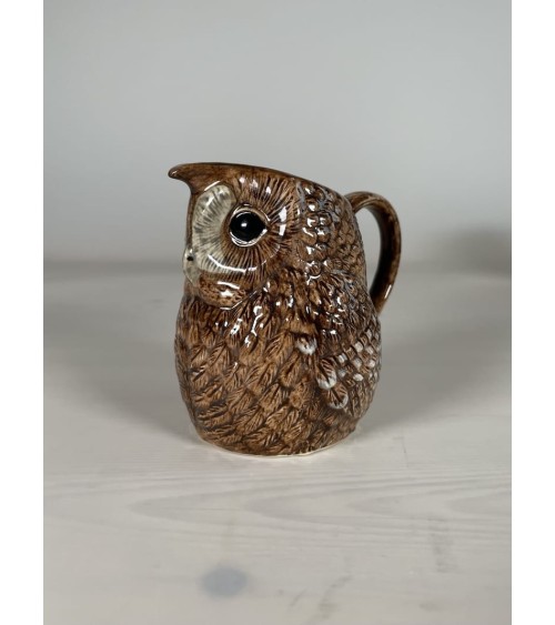 Small milk jug - Tawny Owl Quail Ceramics small pitcher coffee mini milk jugs