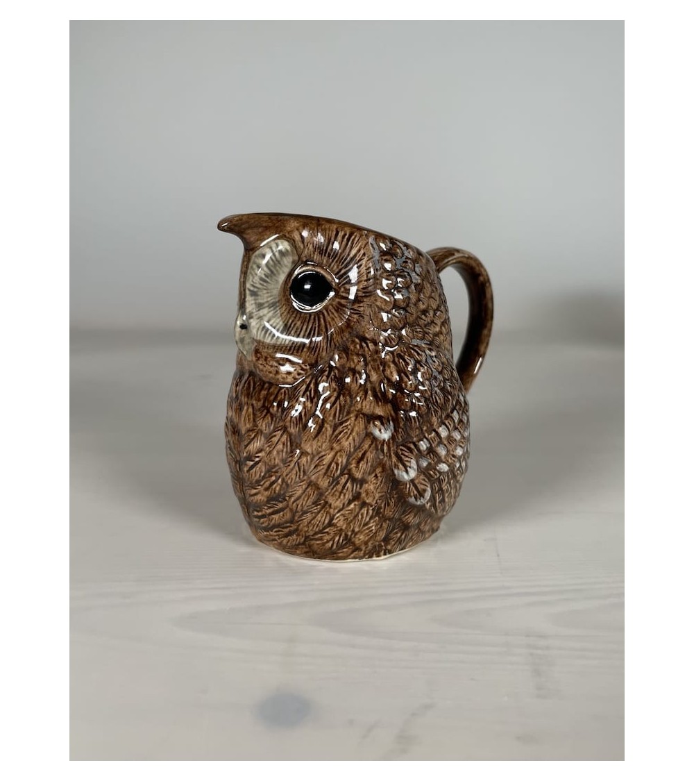 Small milk jug - Tawny Owl Quail Ceramics small pitcher coffee mini milk jugs