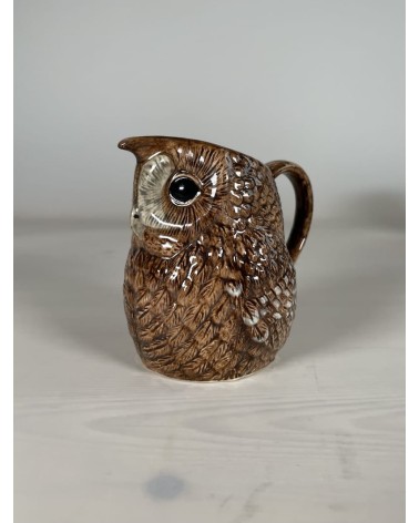 Small milk jug - Tawny Owl Quail Ceramics small pitcher coffee mini milk jugs