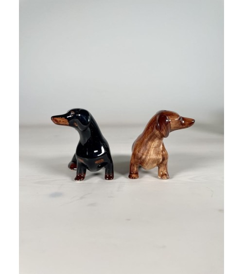 Bassotto - Porta sale e pepe Quail Ceramics design da tavola saliera e pepiera