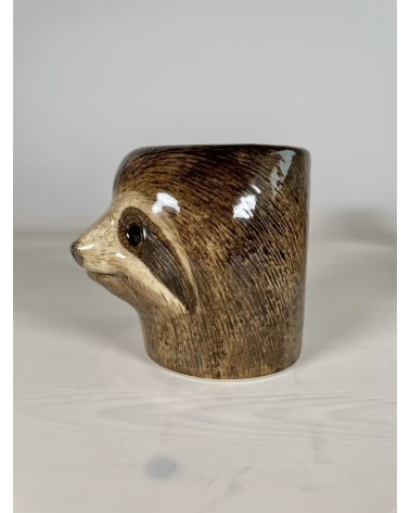 Sloth - Animal Pencil pot & Flower pot Quail Ceramics pretty pen pot holder cutlery toothbrush makeup brush