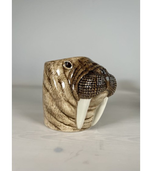 Tricheco - Portapenne e Vasi per piante Quail Ceramics da scrivania eleganti design originali bambina particolari