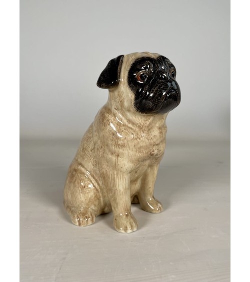 Piggy Bank - Fawn Pug Quail Ceramics money box ceramic