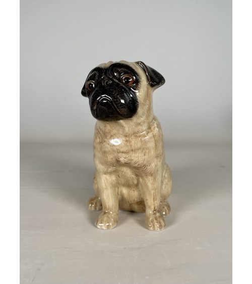 Piggy Bank - Fawn Pug Quail Ceramics money box ceramic