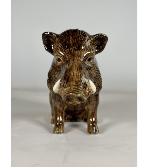 Piggy Bank - Wild Boar Quail Ceramics money box ceramic