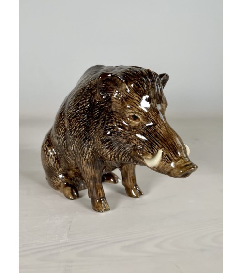 Salvadanaio - Cinghiale Quail Ceramics design ceramica originale particolare adulti