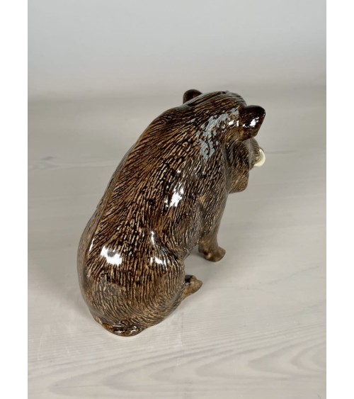 Piggy Bank - Wild Boar Quail Ceramics money box ceramic
