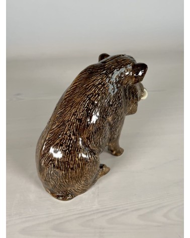 Piggy Bank - Wild Boar Quail Ceramics money box ceramic