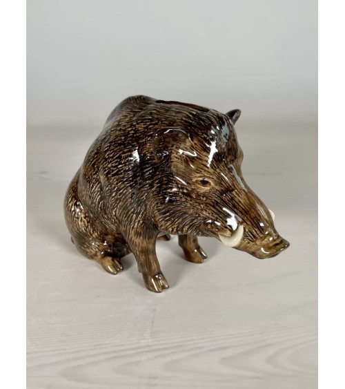 Salvadanaio - Cinghiale Quail Ceramics design ceramica originale particolare adulti