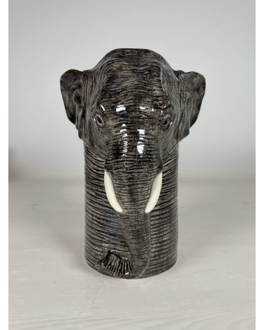 Elephant - Kitchen Utensil Pot Quail Ceramics