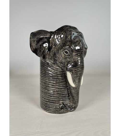 Elephant - Kitchen Utensil Pot Quail Ceramics