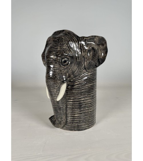 Elephant - Kitchen Utensil Pot Quail Ceramics