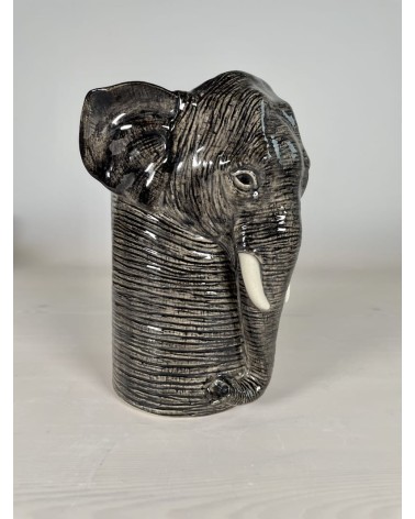 Elephant - Kitchen Utensil Pot Quail Ceramics