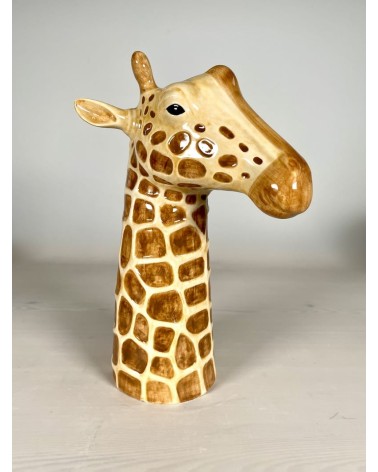 Vase à fleurs - Girafe Quail Ceramics design fleur décoratif original kitatori suisse
