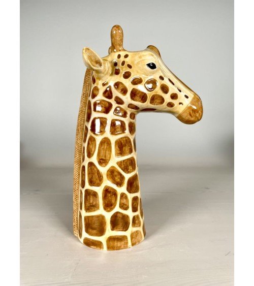 Vase à fleurs - Girafe Quail Ceramics design fleur décoratif original kitatori suisse