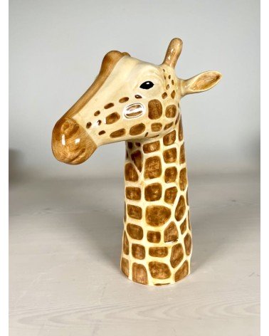 Vase à fleurs - Girafe Quail Ceramics design fleur décoratif original kitatori suisse