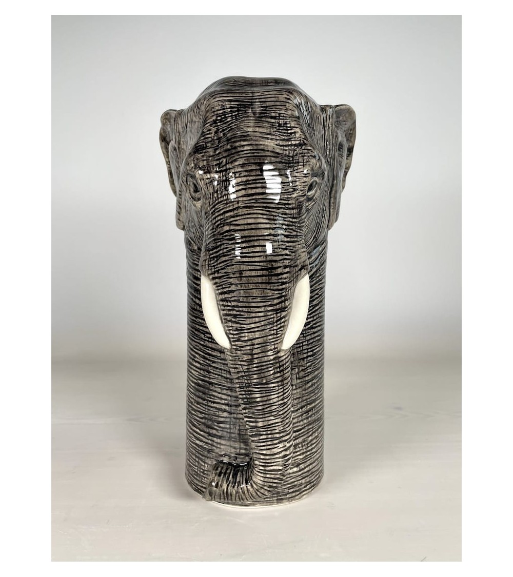 Flower Vase - Elephant Quail Ceramics table flower living room vase kitatori switzerland