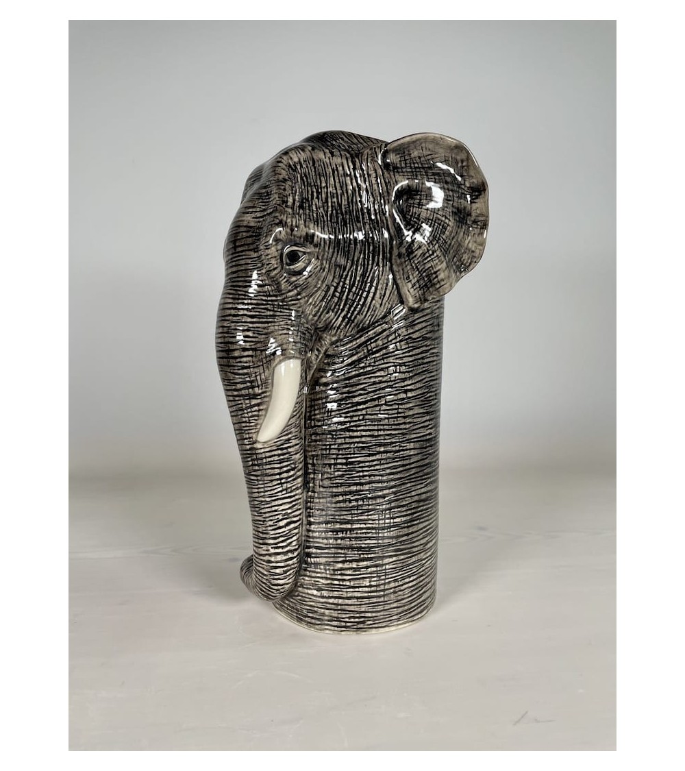 Vase à fleurs - Éléphant Quail Ceramics design fleur décoratif original kitatori suisse