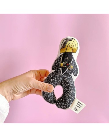 Baby Rattle - Soft Punk Tambour Battant original gift idea for a birth