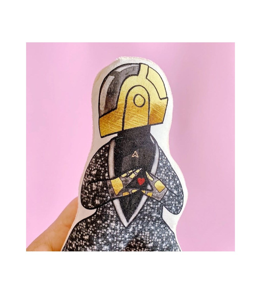 Babyrassel - Soft Punk Tambour Battant babyrassel rassel für babys schmusetuch schnuffeltuch