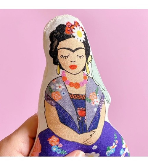 Baby Rattle - Frida Flowers Tambour Battant original gift idea for a birth