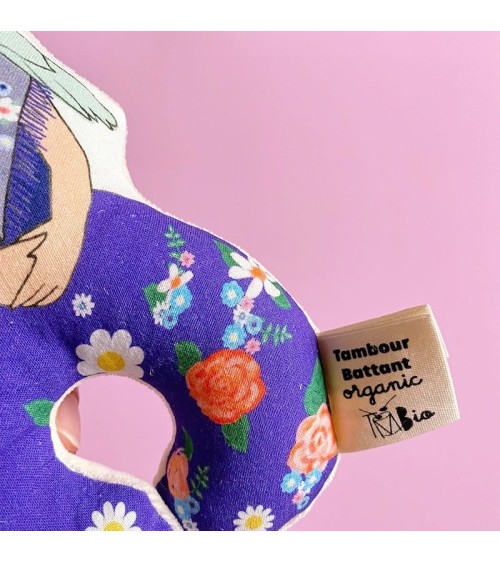 Hochet pour bébé - Frida Flowers Tambour Battant Idée cadeau naissance 1 an bebe fillette